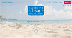 Desktop Screenshot of elizabethschwartz.com