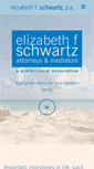 Mobile Screenshot of elizabethschwartz.com